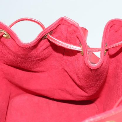Louis Vuitton Petit Noe Handbag Epi Leather, RED, LEATHER, Shoulder bag