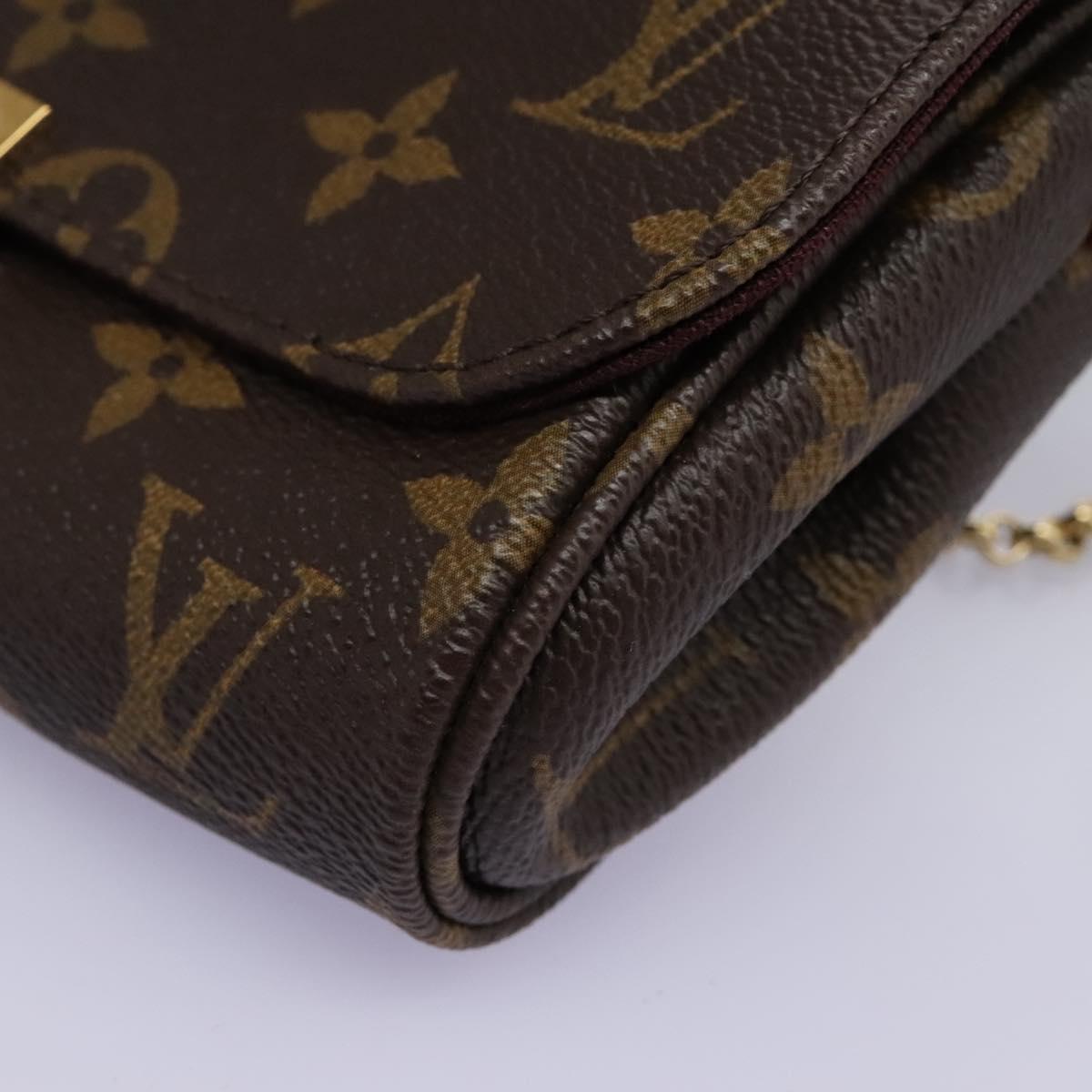 Louis Vuitton Favorite Handbag Monogram Canvas, BROWN, CANVAS, Shoulder bag
