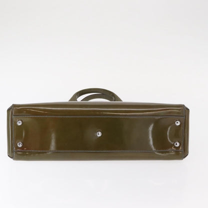 cartier Marcello Handbag Patent leather, KHAKI, PATENT_LEATHER, Handbag