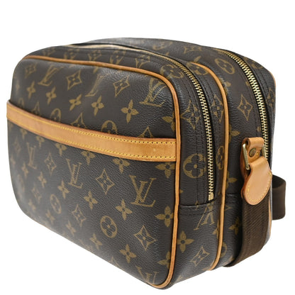 Louis Vuitton Reporter Bag Monogram Canvas, Brown, Canvas, Shoulder Bag