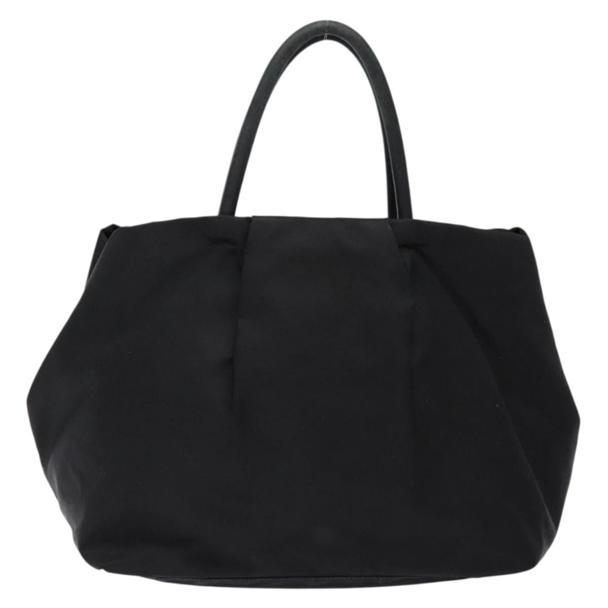 Prada Bow Tote Tessuto, SILVER, NYLON, Handbag