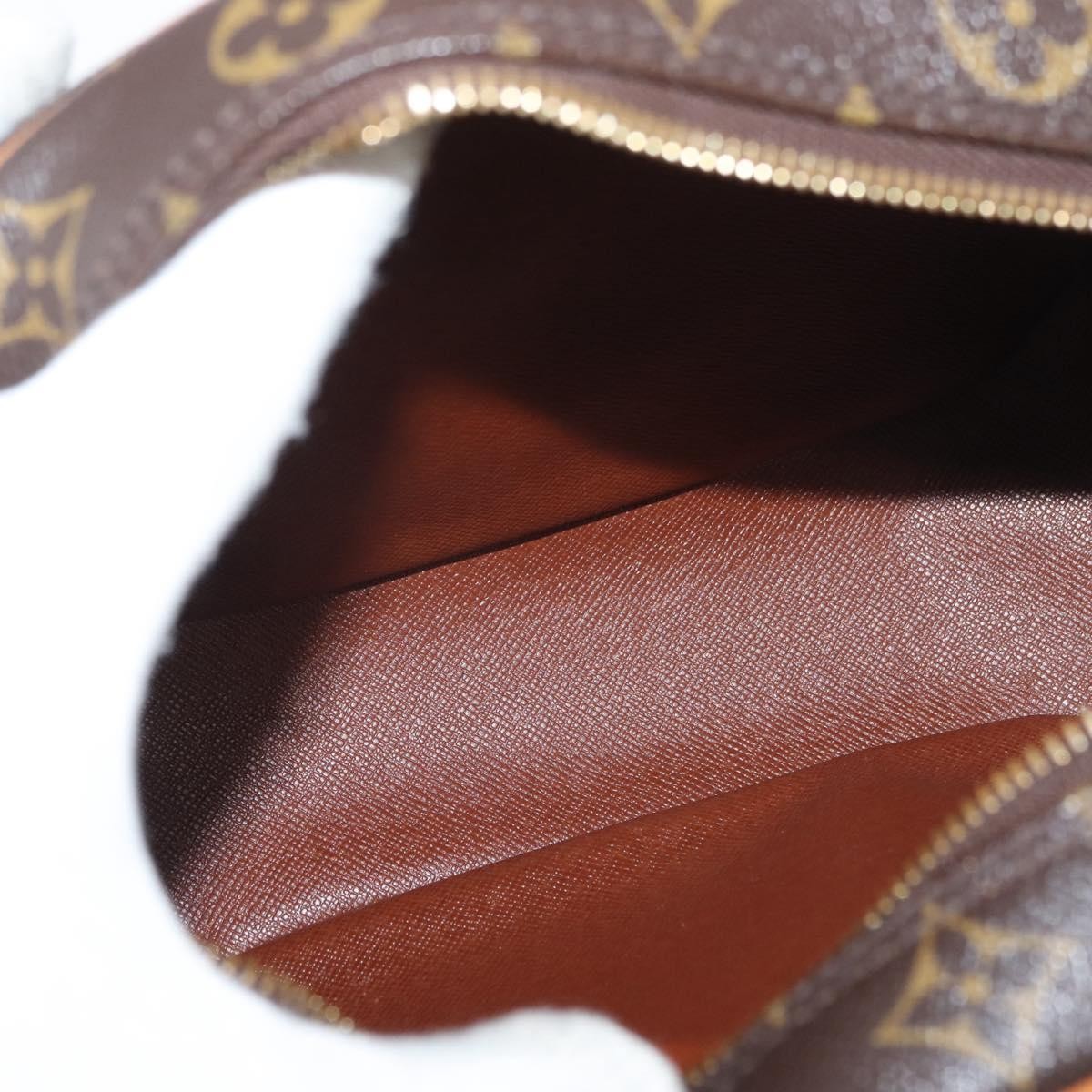 Louis Vuitton Blois Handbag Monogram Canvas, Brown, Canvas, Shoulder Bag