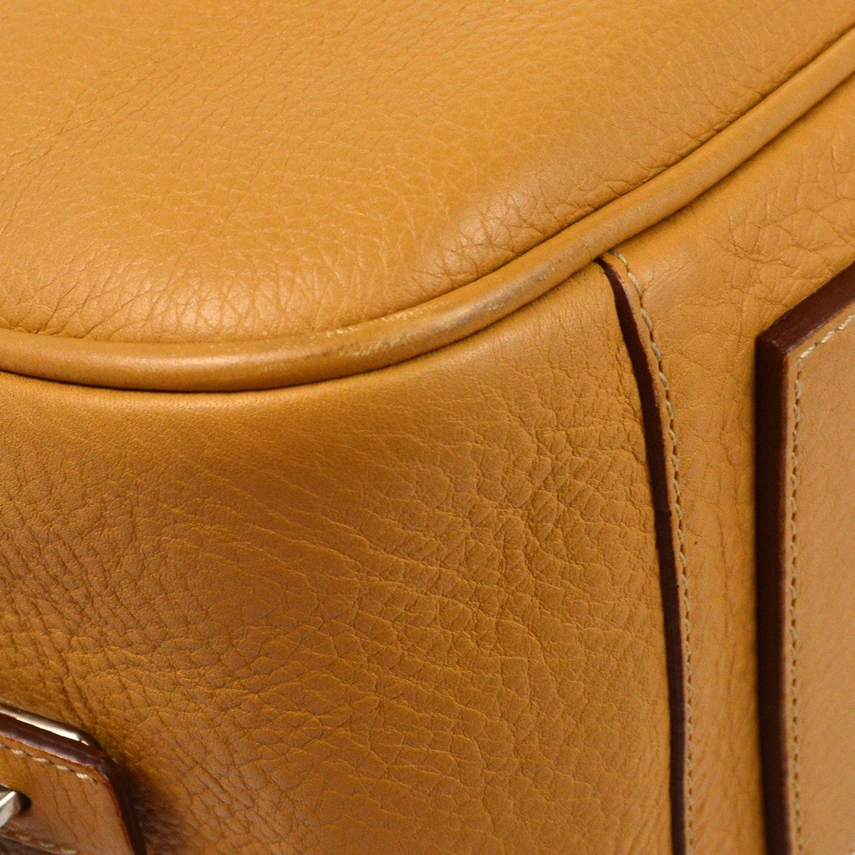 Prada Bowler Bag Saffiano Leather, BEIGE, LEATHER, Handbag