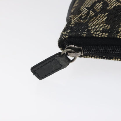Christian Dior Saddle coin purse Trotter canvas, BLACK, CANVAS, Wallets