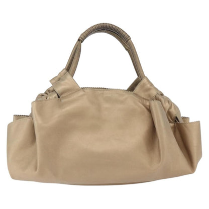 Loewe Anagram Logo Nappa Aire Hand Bag Leather, GOLD, LEATHER, Handbag