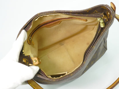 Louis Vuitton Monogram Looping Handbag Monogram Canvas, Brown, Canvas, Shoulder Bag