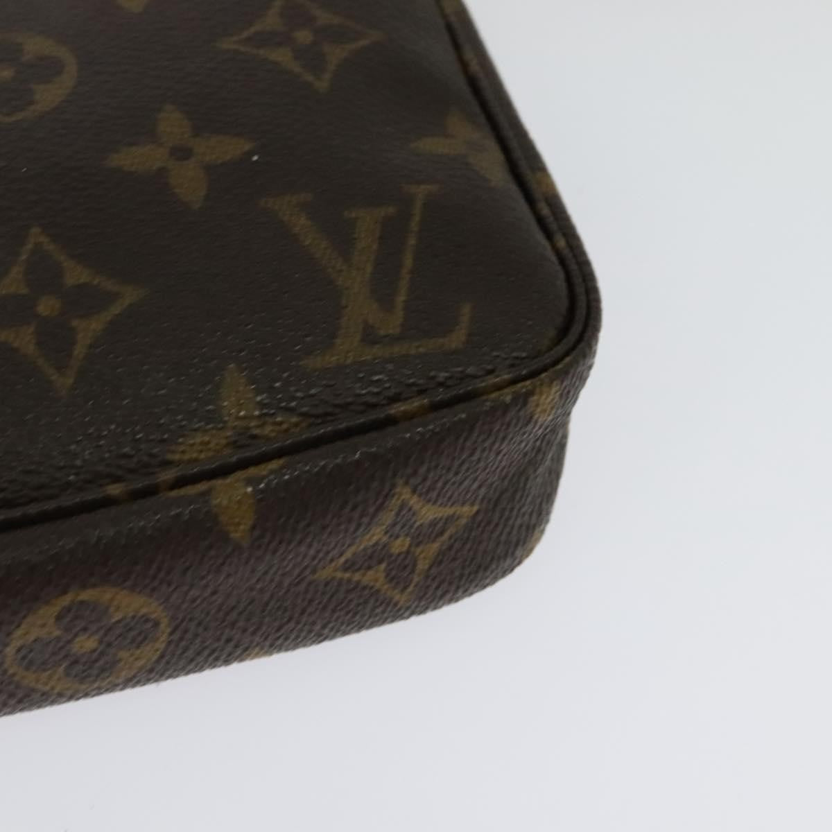 Louis Vuitton Pochette Accessoires NM Monogram Canvas, BROWN, CANVAS, Clutche & pouche