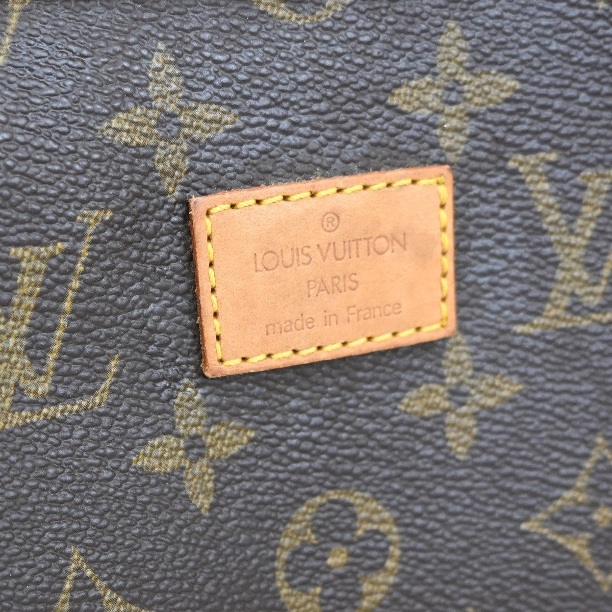 Louis Vuitton Saumur Handbag Monogram Canvas, BROWN, CANVAS, Shoulder bag