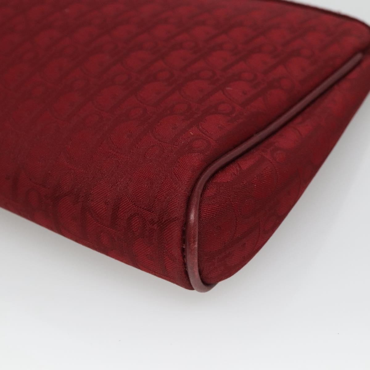 Christian Dior Trotter pouch Canvas, RED, CANVAS, Clutche & pouche