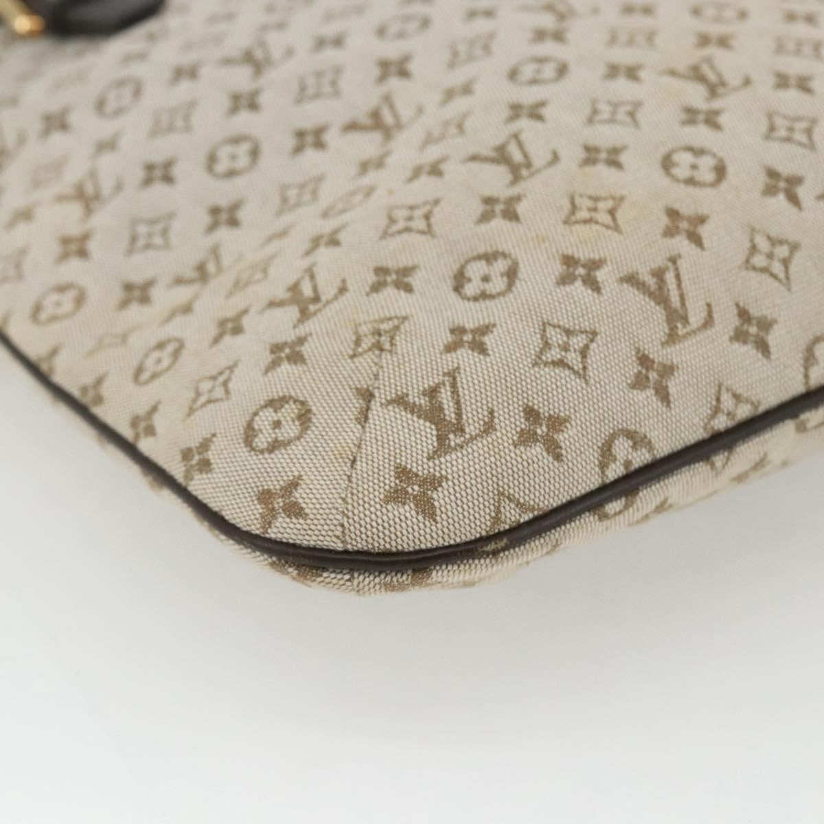 Louis Vuitton Francoise handbag Mini lin, KHAKI, CANVAS, Tote bag