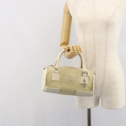 Loewe Amazona Bag Suede, BEIGE, SUEDE, Handbag