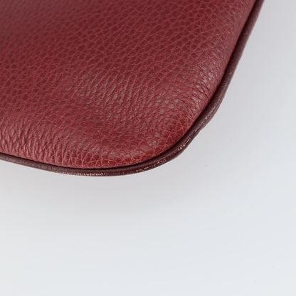 cartier Must de Cartier Shoulder Bag Leather, BURGUNDY, LEATHER, Shoulder bag