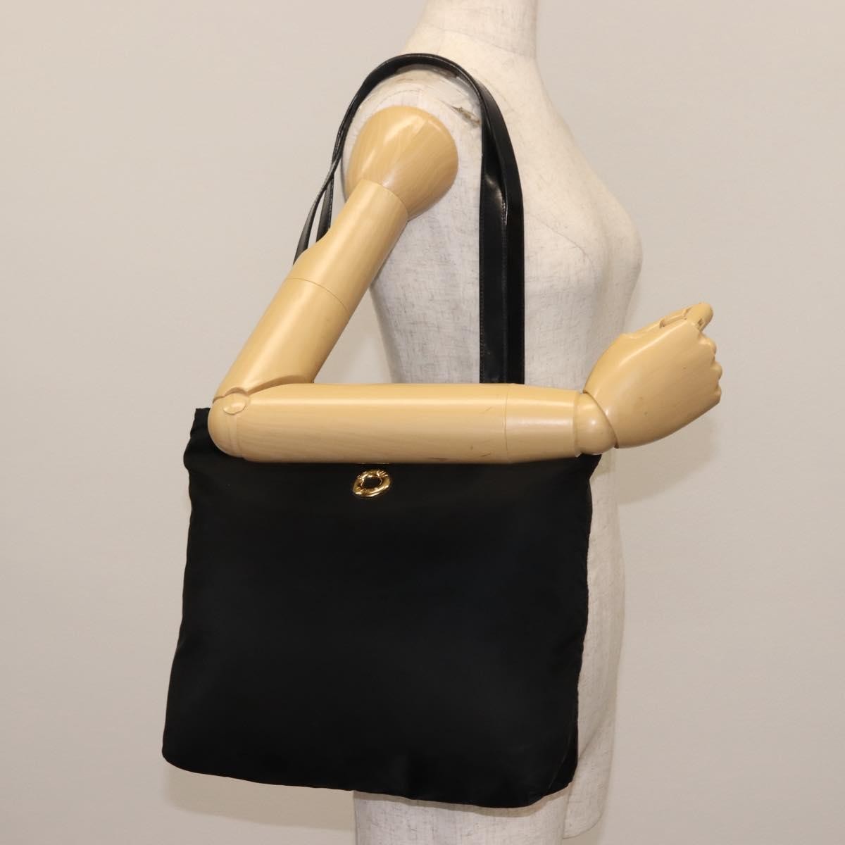 Celine Tote bag Nylon, Black, Nylon, Tote Bag