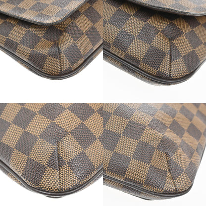 Louis Vuitton Musette Salsa Handbag Damier Canvas, BROWN, CANVAS, Shoulder bag