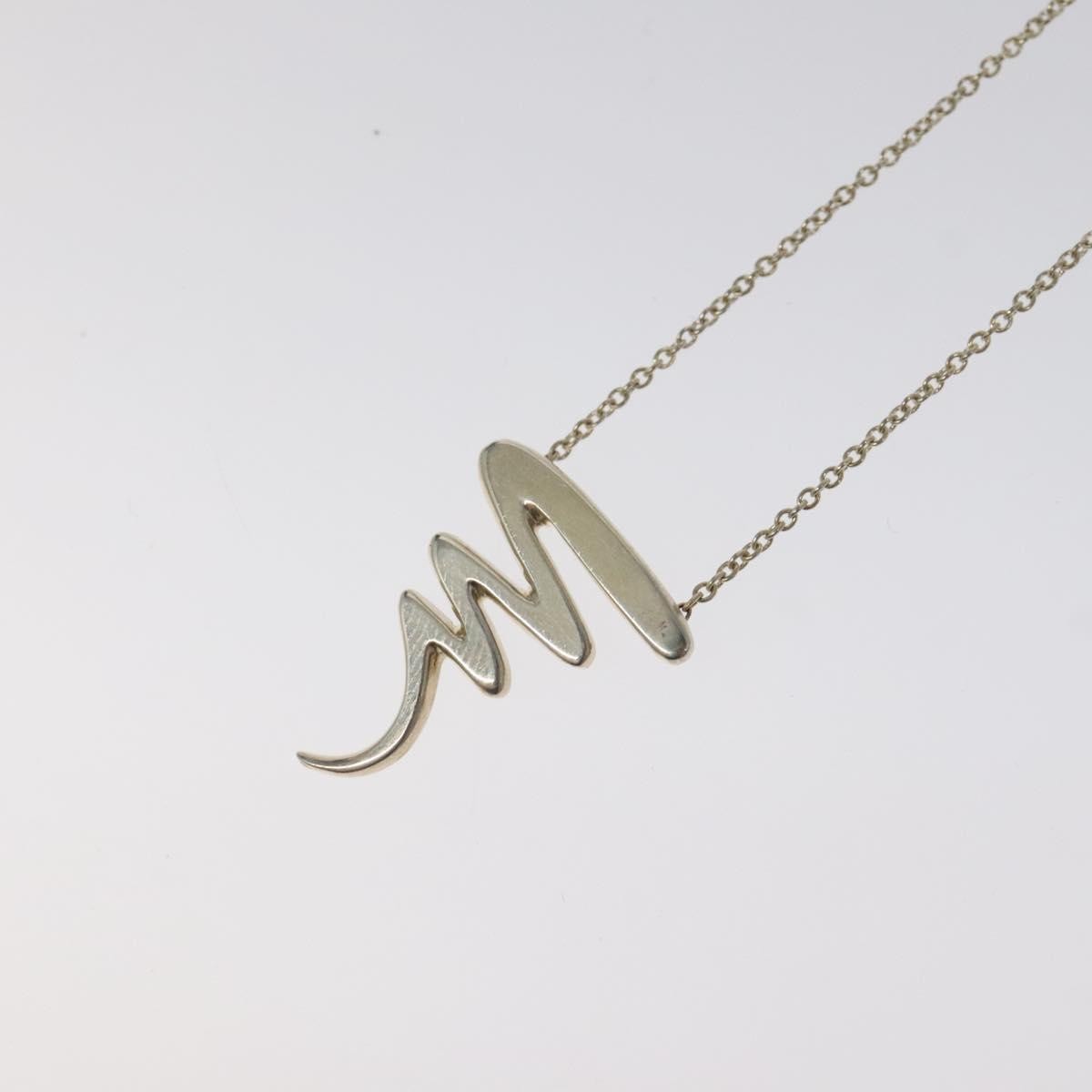 Tiffany & Co. Paloma Picasso Scribble Necklace Silver 925, SILVER, SILVER, Necklace