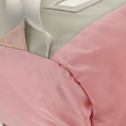 Prada Double Buckle Backpack Tessuto, Pink, Nylon, Backpack