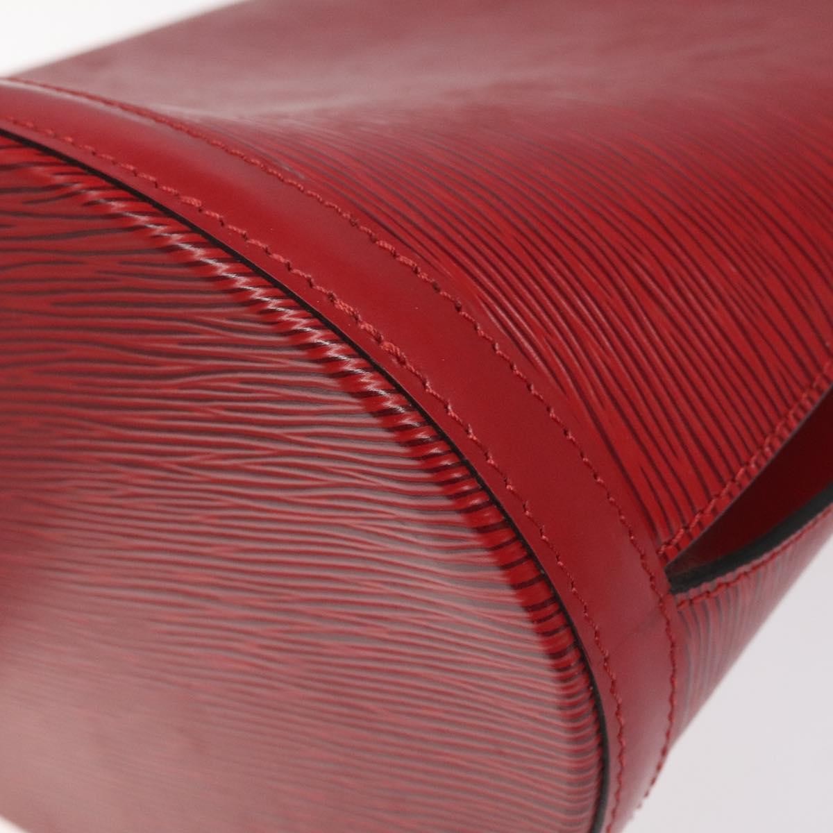 Louis Vuitton Cluny Shoulder Bag Epi Leather, RED, LEATHER, Shoulder bag