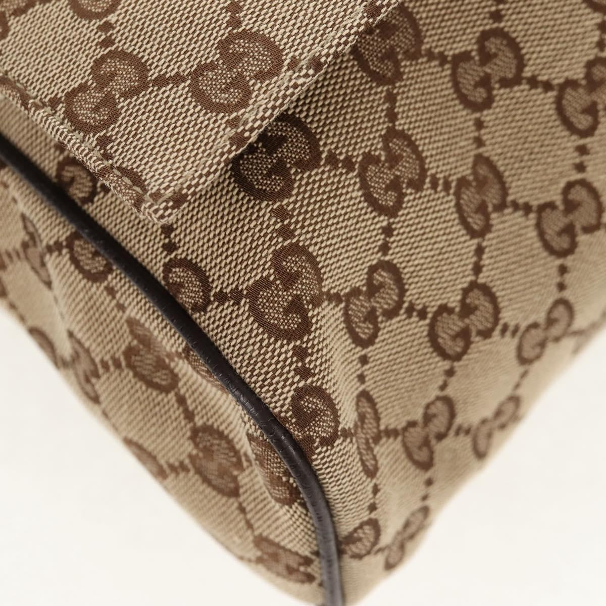 Gucci Flap Messenger GG Canvas, BEIGE, CANVAS, Shoulder bag