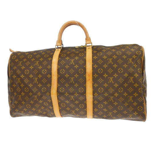 Louis Vuitton Keepall Bag Monogram Canvas, Brown, Canvas, Travel Bag