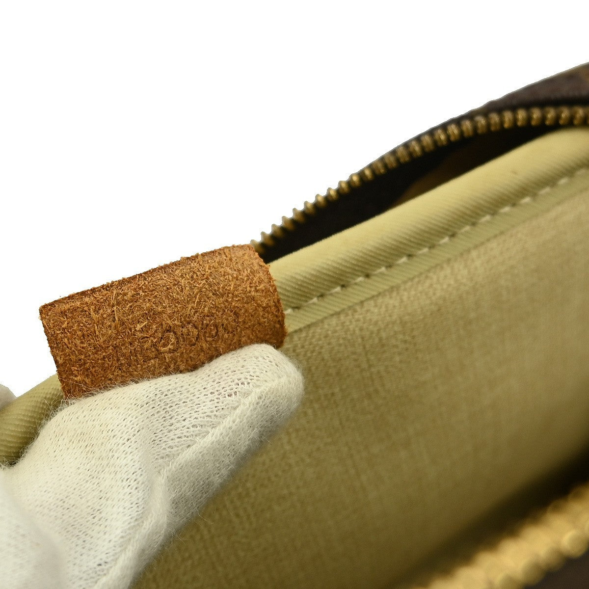 Louis Vuitton Deauville Handbag Monogram Canvas, BROWN, CANVAS, Handbag