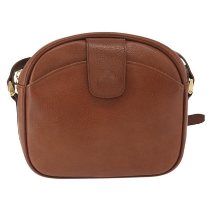 Burberry Vintage Shoulder Bag Leather, BROWN, LEATHER, Shoulder bag