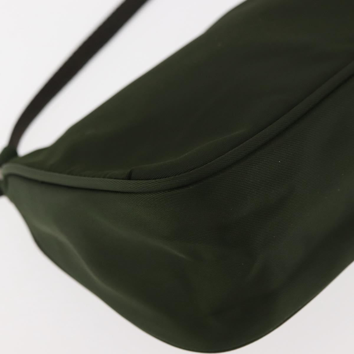 Prada Pochette Shoulder Bag Tessuto, KHAKI, NYLON, Clutche & pouche