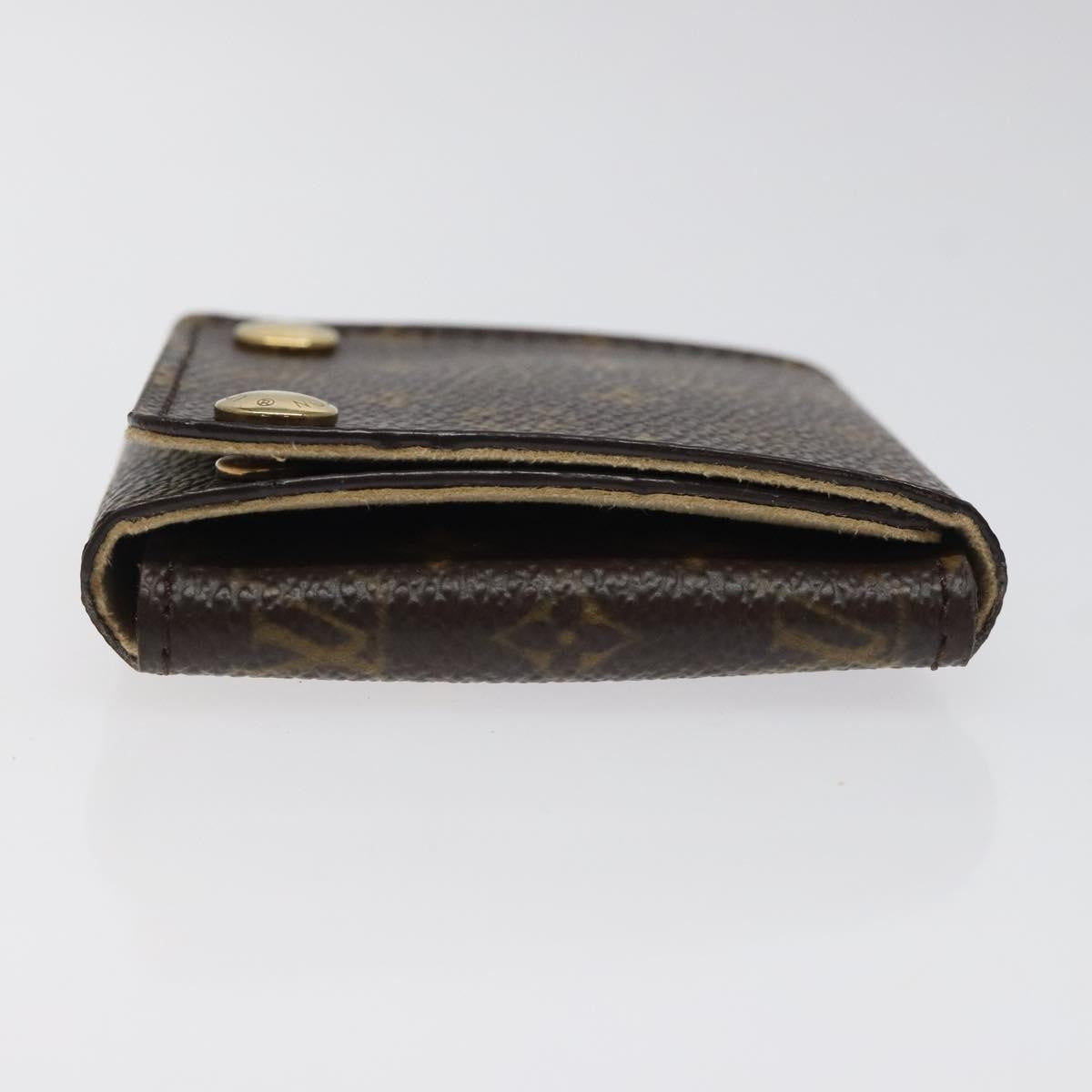 Louis Vuitton CASE JEWELRY BOX Canvas, BROWN, CANVAS, Wallets