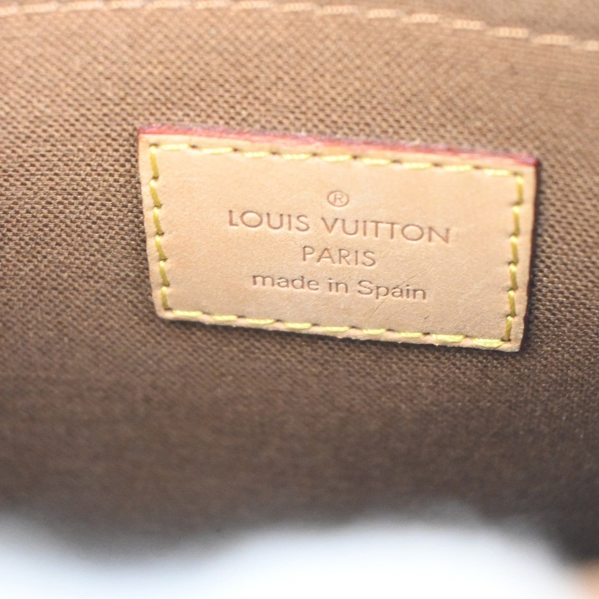 Louis Vuitton Odeon Handbag Monogram Canvas, BROWN, CANVAS, Shoulder bag