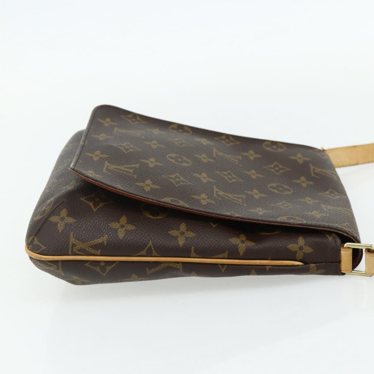 Louis Vuitton Musette Salsa Handbag Monogram Canvas, Brown, Canvas, Shoulder Bag