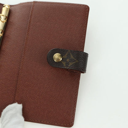 Louis Vuitton Agenda Cover Monogram Panda, Brown, Canvas, Wallet