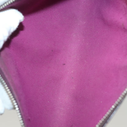 Louis Vuitton Pochette Accessoires Epi Leather, PURPLE, LEATHER, Clutche & pouche