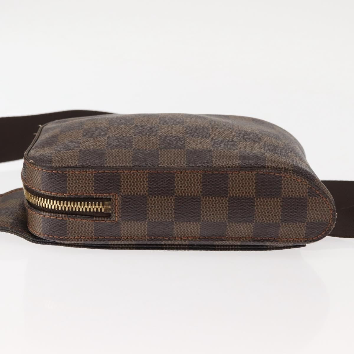 Louis Vuitton Geronimos Waist Bag Damier, BROWN, CANVAS, Shoulder bag