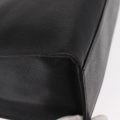 Valentino Garavani Vintage shoulder bag Leather, BLACK, LEATHER, Shoulder bag