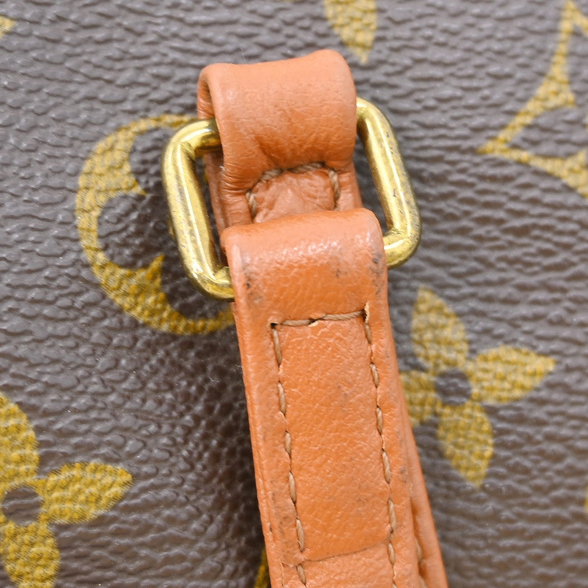 Louis Vuitton Papillon Handbag Monogram Canvas, Brown, Canvas, Handbag