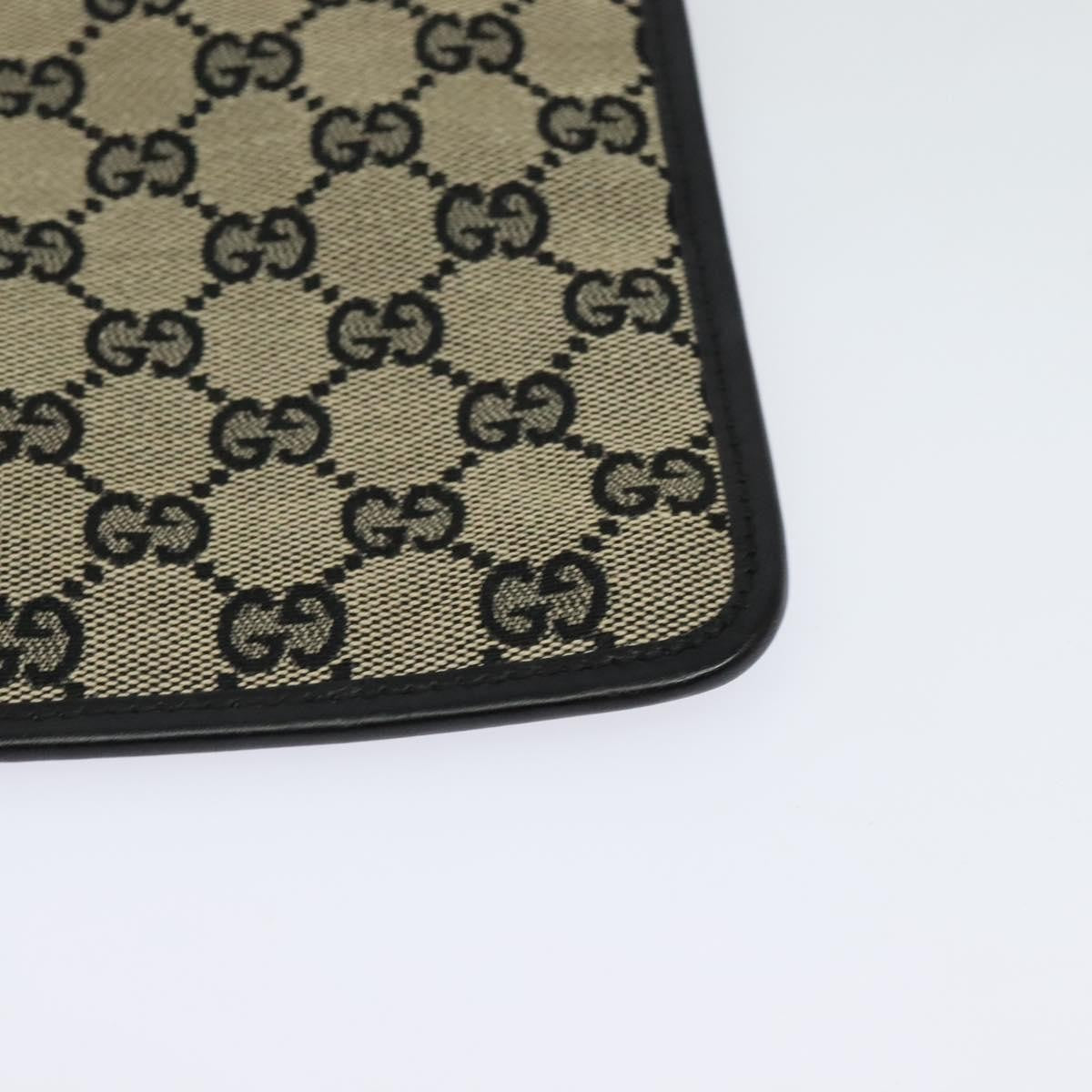Gucci Front Pocket Messenger Canvas, BEIGE, CANVAS, Shoulder bag