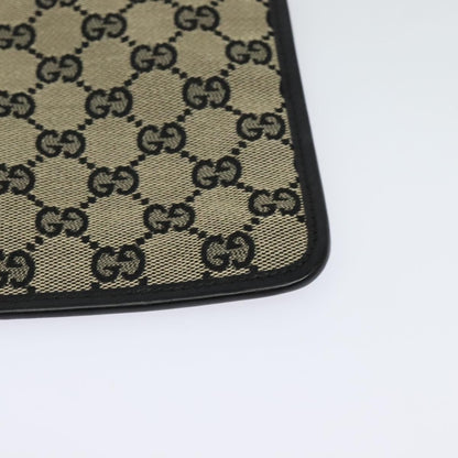 Gucci Front Pocket Messenger Canvas, BEIGE, CANVAS, Shoulder bag