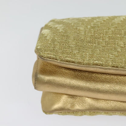 Salvatore Ferragamo Vala Shoulder Bag Leather, GOLD, LEATHER, Shoulder bag