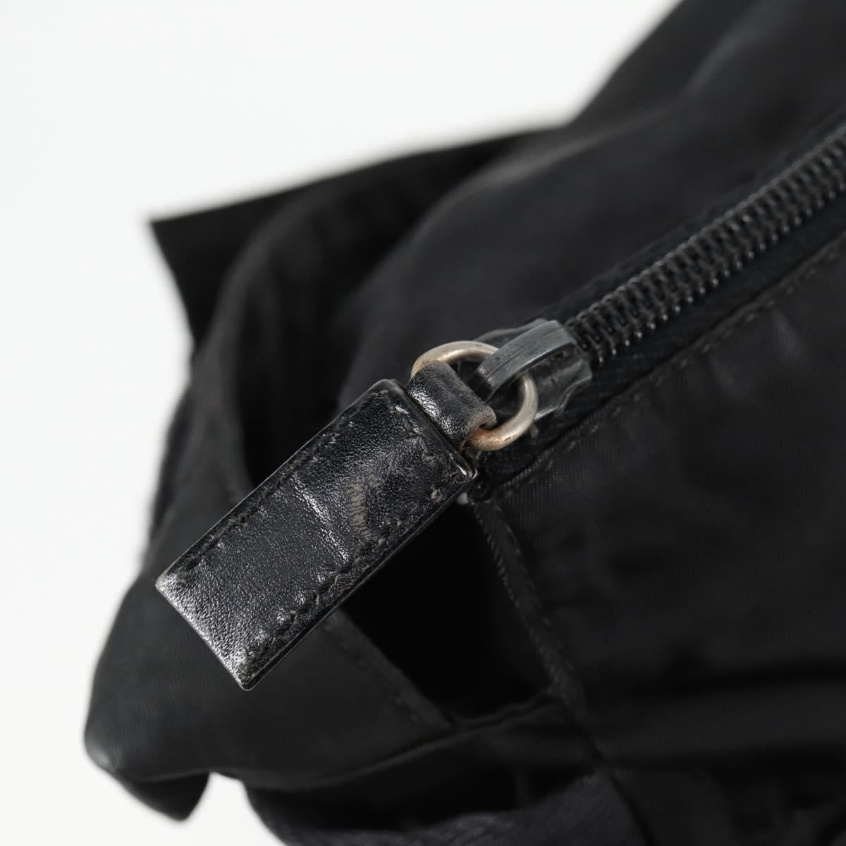 Prada Vintage Shoulder Bag Tessuto, Black, Nylon, Shoulder Bag
