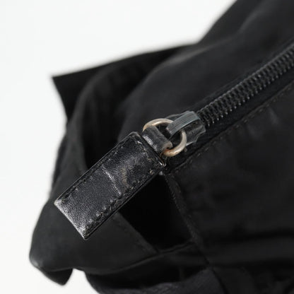 Prada Vintage Shoulder Bag Tessuto, Black, Nylon, Shoulder Bag