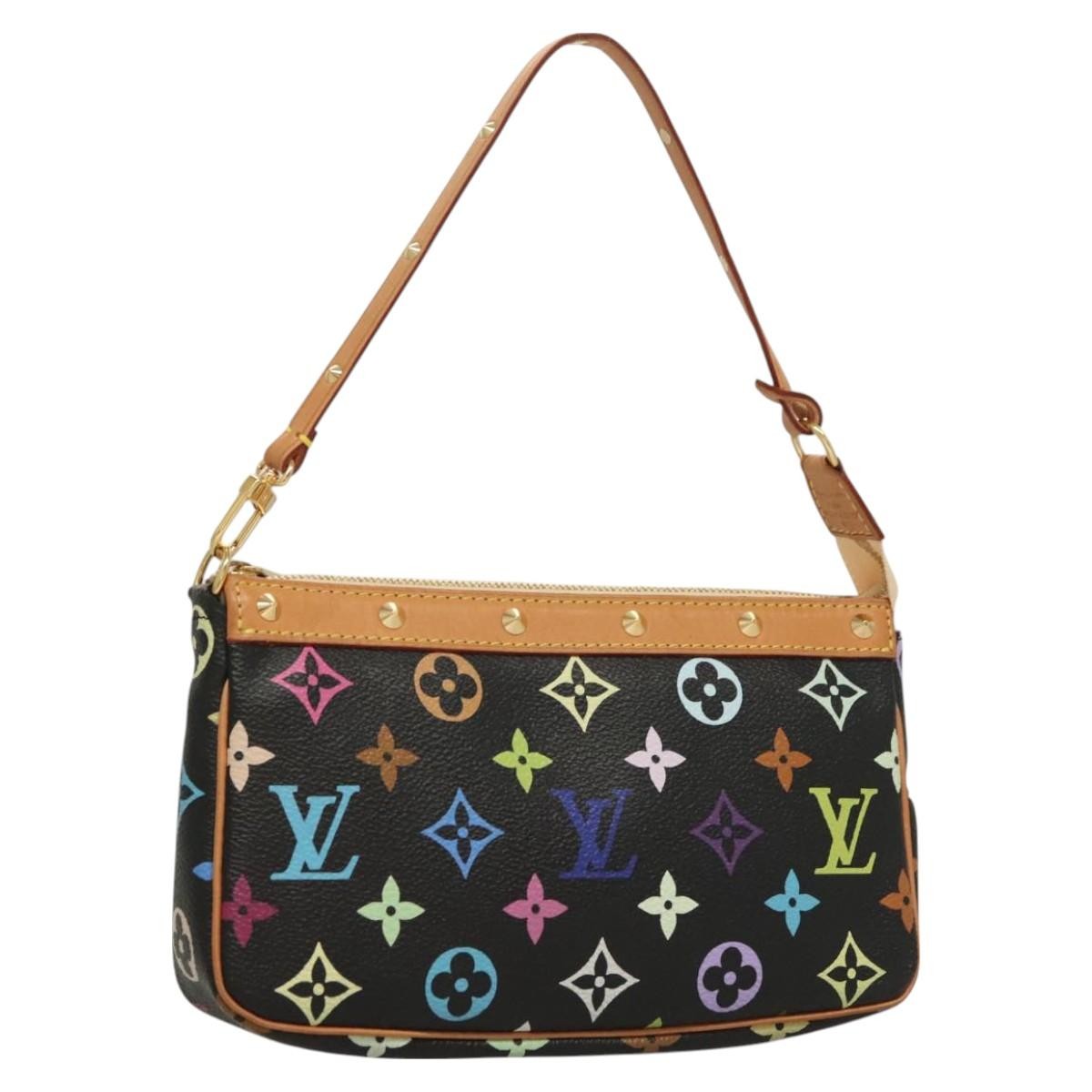Louis Vuitton Pochette Accessoires Monogram Multicolor, MULTICOLOUR, CANVAS, Clutche & pouche