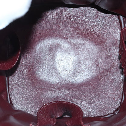 Chanel Vanity pouch Leather, BLACK, LEATHER, Toiletry Case