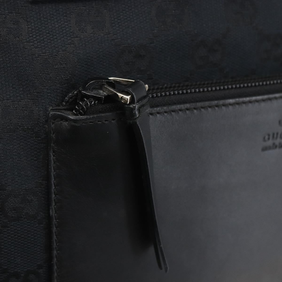 Gucci Vintage tote GG Canvas, BLACK, CANVAS, Tote bag