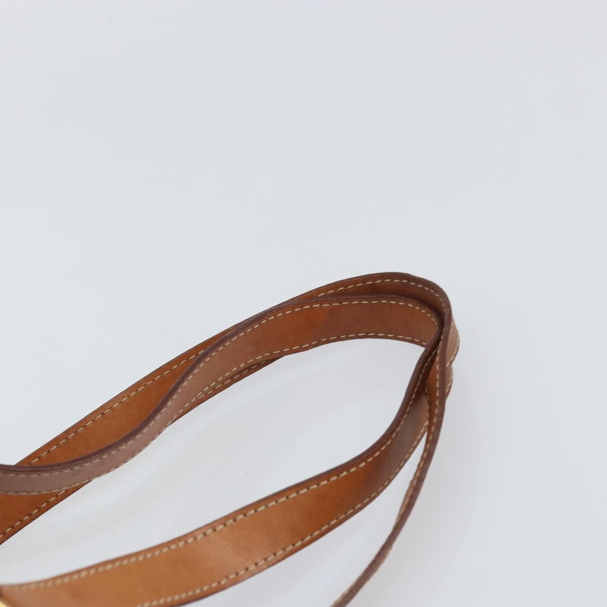 Celine Vintage Macadam Handbag Canvas and Leather, BROWN, CANVAS, Handbag