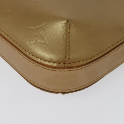 Louis Vuitton Mat Fowler Handbag Monogram Vernis, GOLD, LEATHER, Handbag