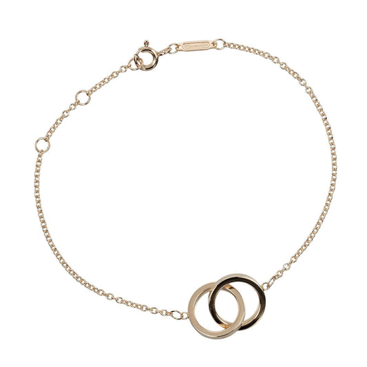 Tiffany & Co. 1837 Interlocking Circles Chain Bracelet 18K Rose Gold, GOLD, PINK_GOLD, Bracelet