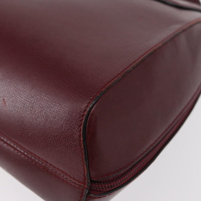 cartier Happy birthday backpack Leather, BURGUNDY, LEATHER, Backpack