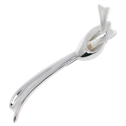 Tiffany & Co. Ribbon Brooch Silver 925, SILVER, SILVER, Brooch