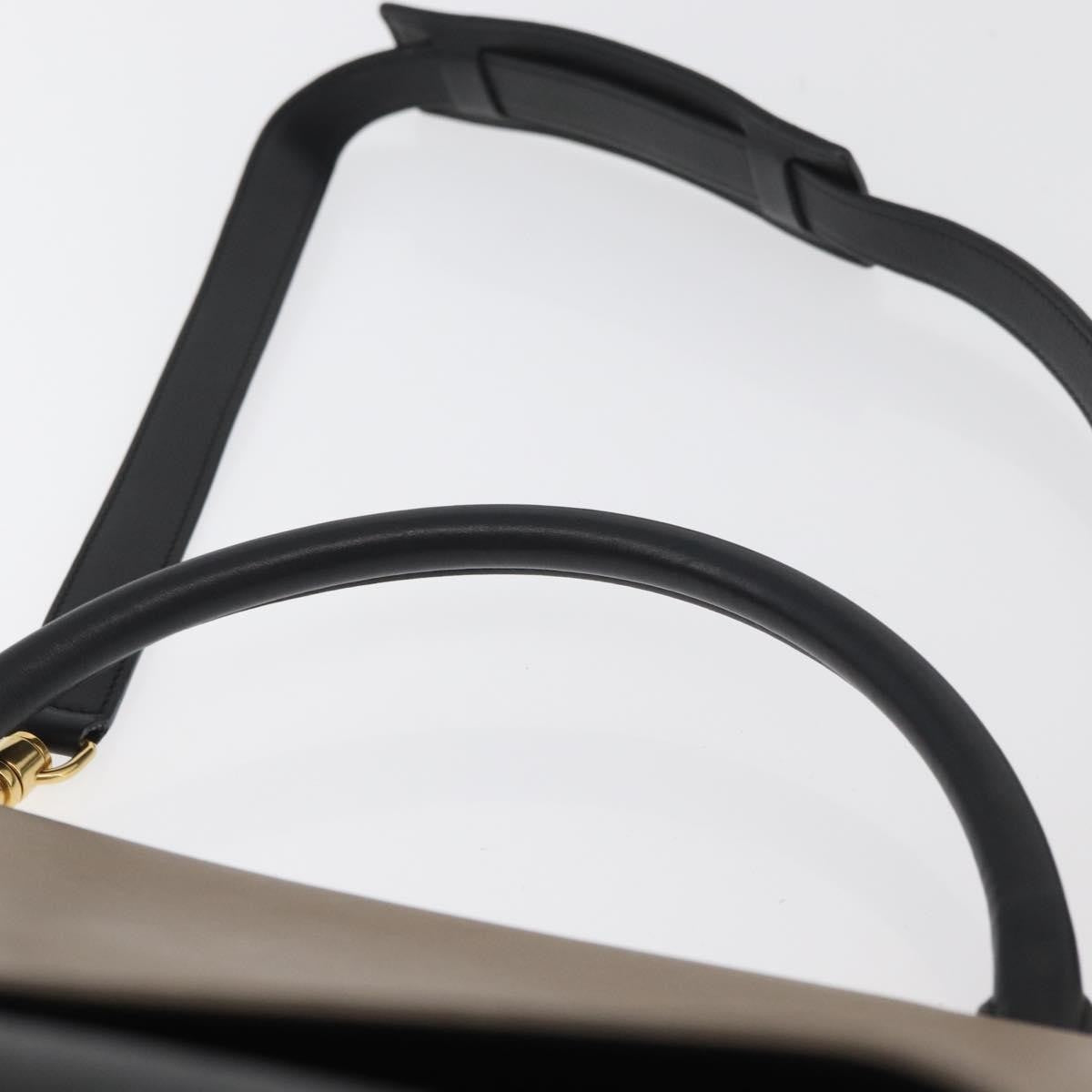 Celine Trapeze Bag Leather with Suede, Multicolour, Leather, Handbag