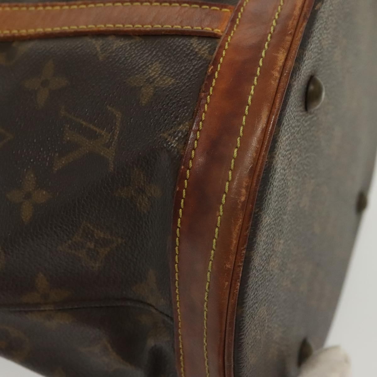 Louis Vuitton Bucket Bag Monogram Canvas, BROWN, CANVAS, Handbag