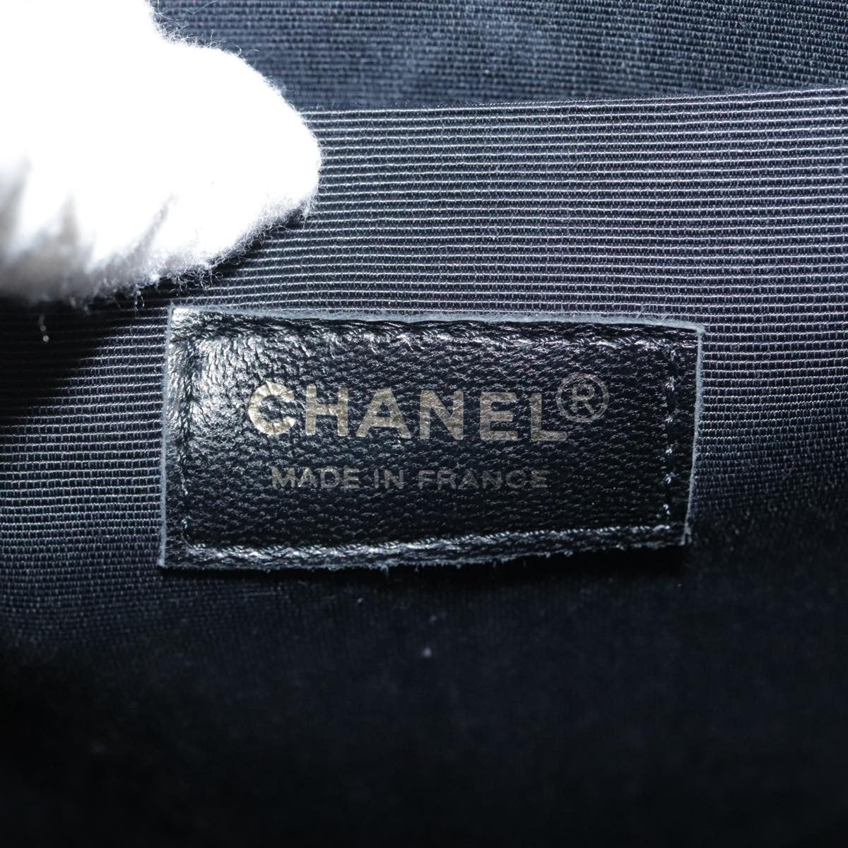 Chanel Vintage Portrait Tote Printed Leather and Quilted Patent, Red, Leather, Tote Bag